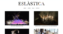 Desktop Screenshot of eslastica.com